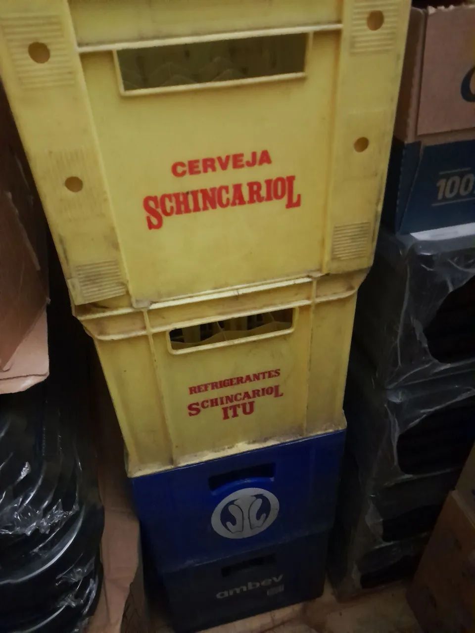 Caixa plástica para garrafas de cerveja 600ml - Foto 2