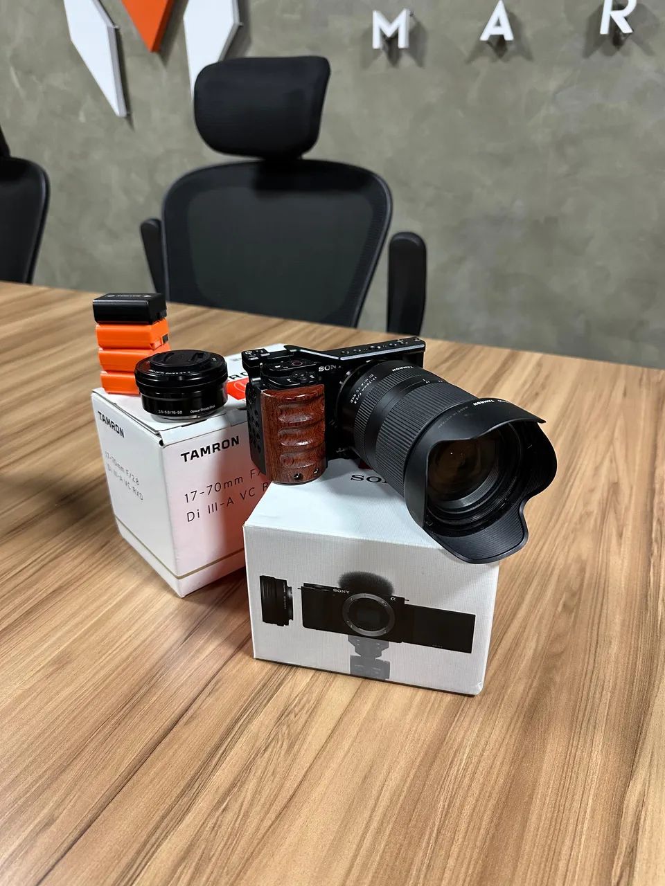 ZVE10 + Lente do Kit & Acessórios 