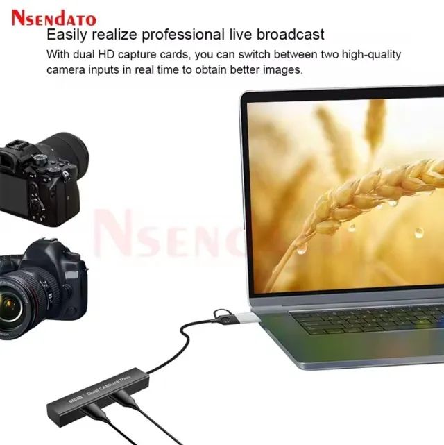 Placa De Captura De Vídeo Ezcap Dual Camlink Hdmi 1080p60fps - Foto 4