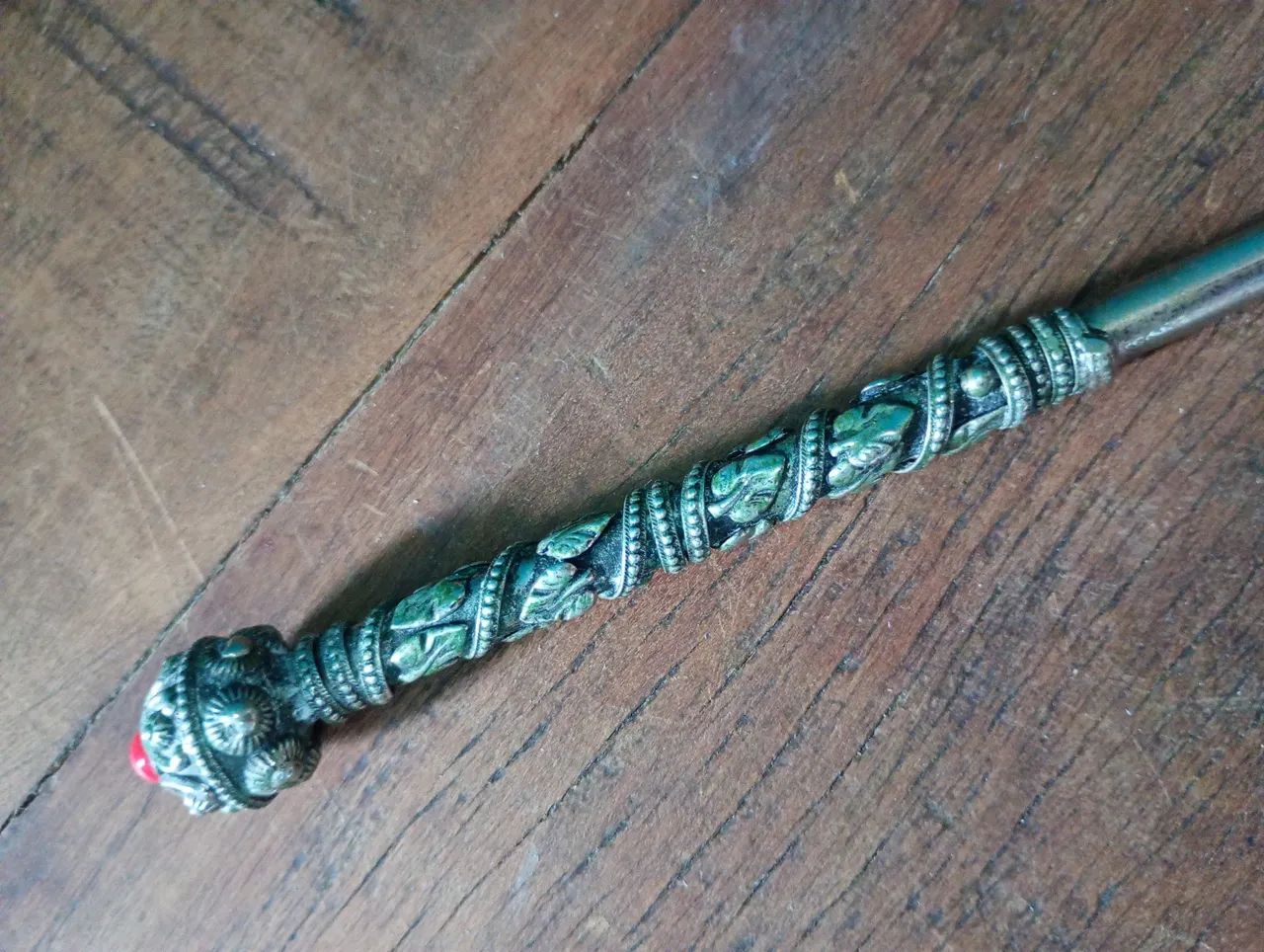 Antiga e Raríssima Caneta Espessurada a Prata - Foto 6