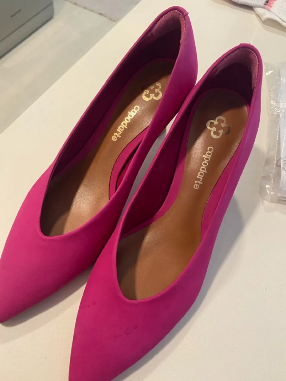 Sapatos Rosa Capodarte - Tamanho 36