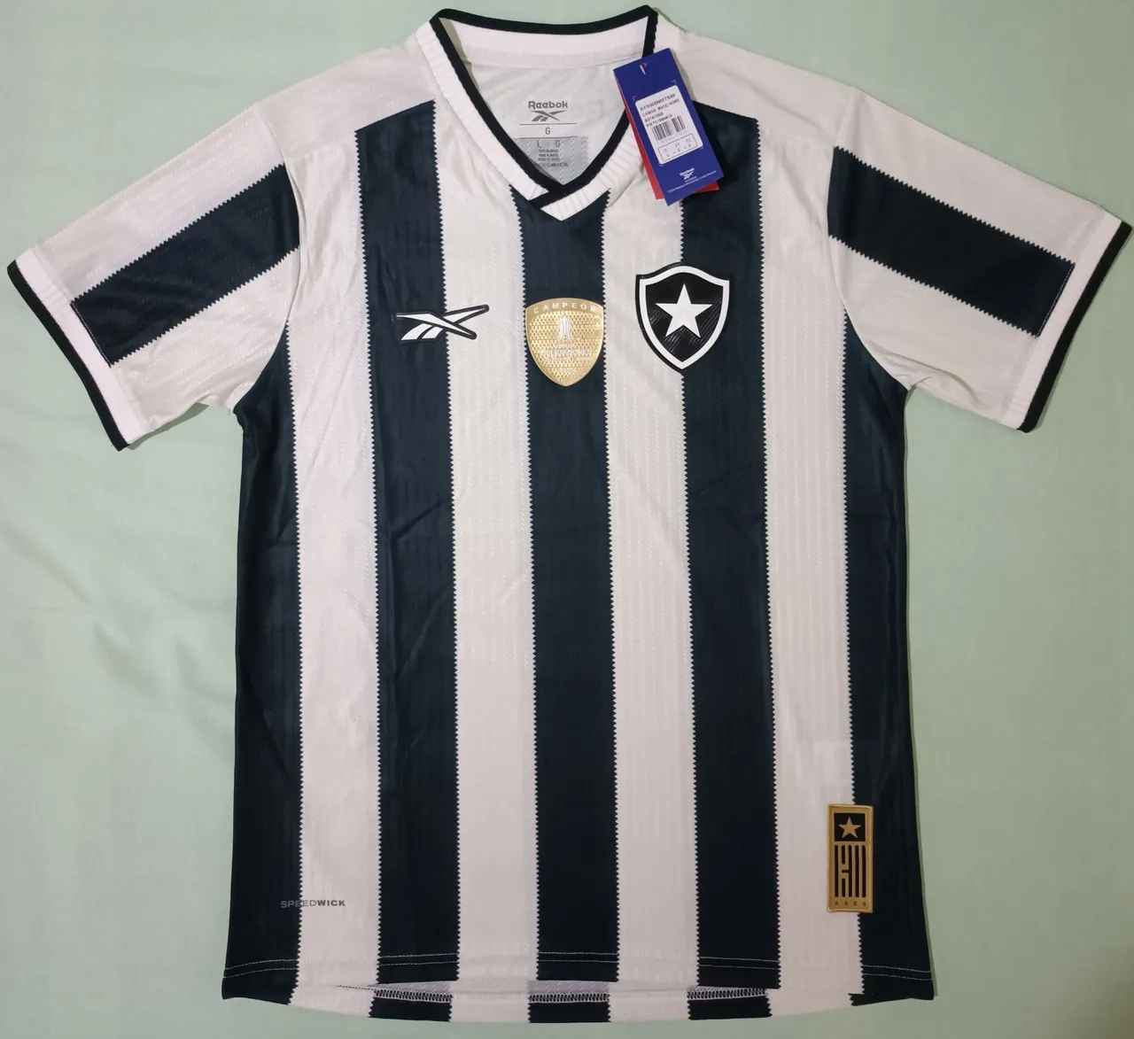 Camisa do Botafogo 24/25 com o PATCH da Libertadores 2024