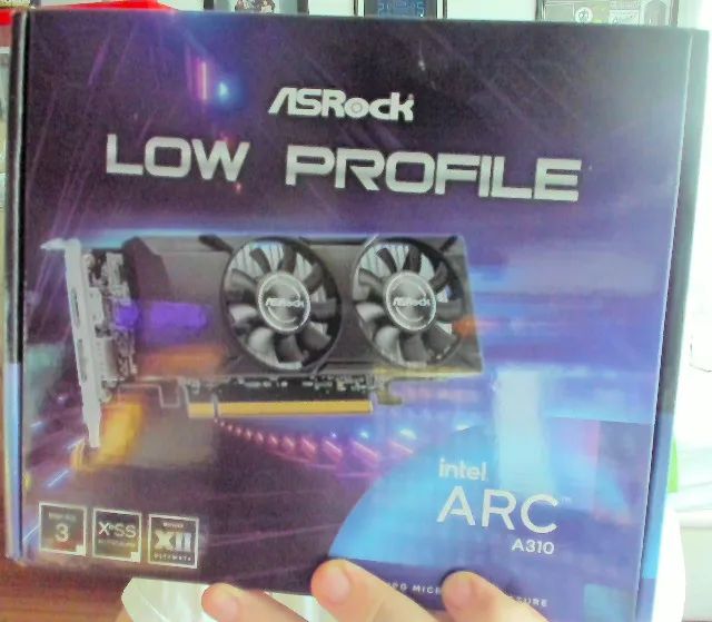 Intel Arc A310 Low Profile ASRock