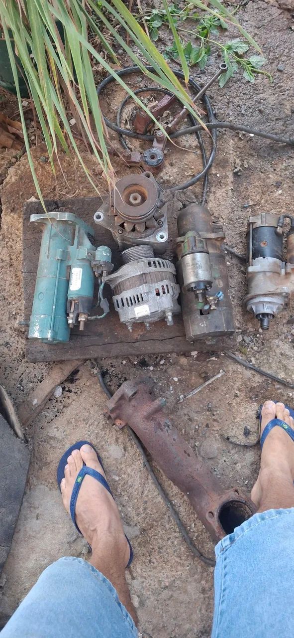Motor de partida e alternador 12V - Foto 2