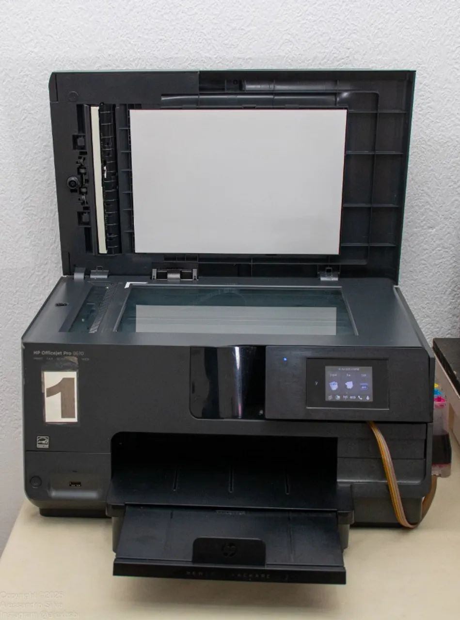 Impressora Multifuncional HP 8610 Com bulk imprimindo normal - Foto 2
