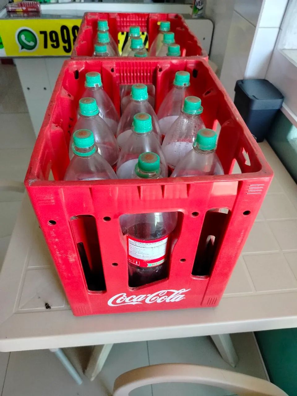 Caixa de coca -cola 