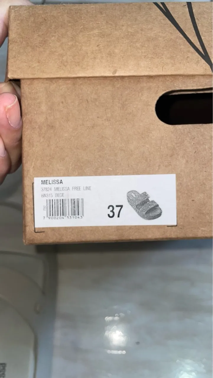 Melissa original cinza