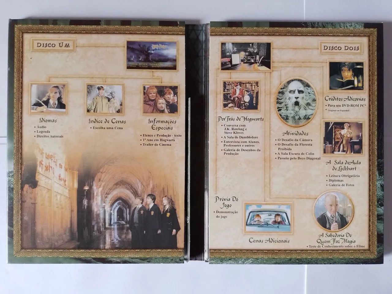 Harry Potter e a Câmara Secreta - DVD Digipack Duplo Raríssimo  - Foto 3