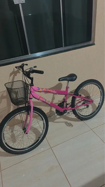 Bicicleta Infantil Rosa - Foto 2