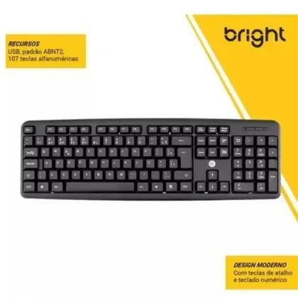 Teclado USB Bright 0014 - Foto 2