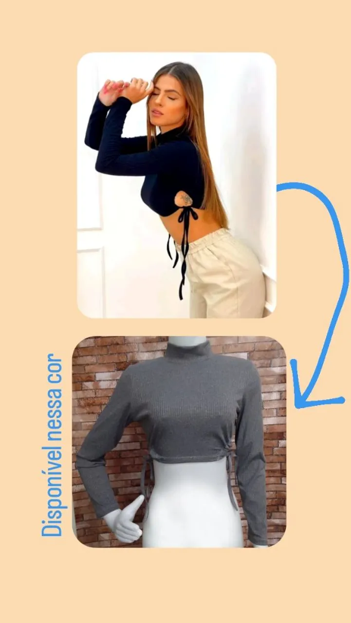 Blusa Cropped