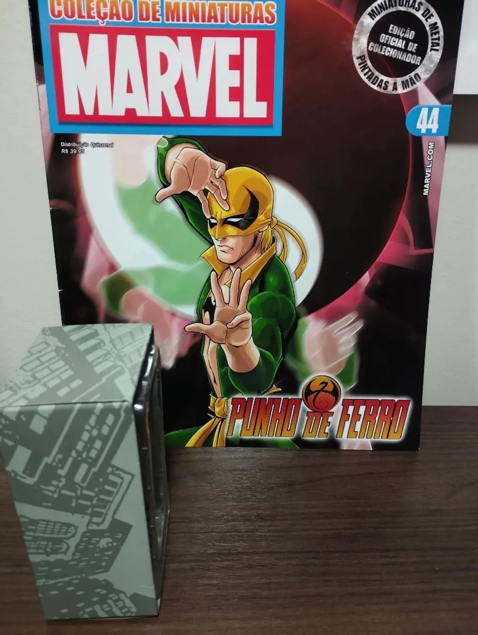 Miniatura Marvel Eaglemoss Punho de Ferro N 44 - Foto 2