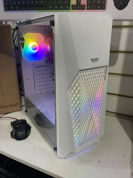 Pc Gamer Fx Branco Luxo Novo Lacrado na Caixa  - Foto 6