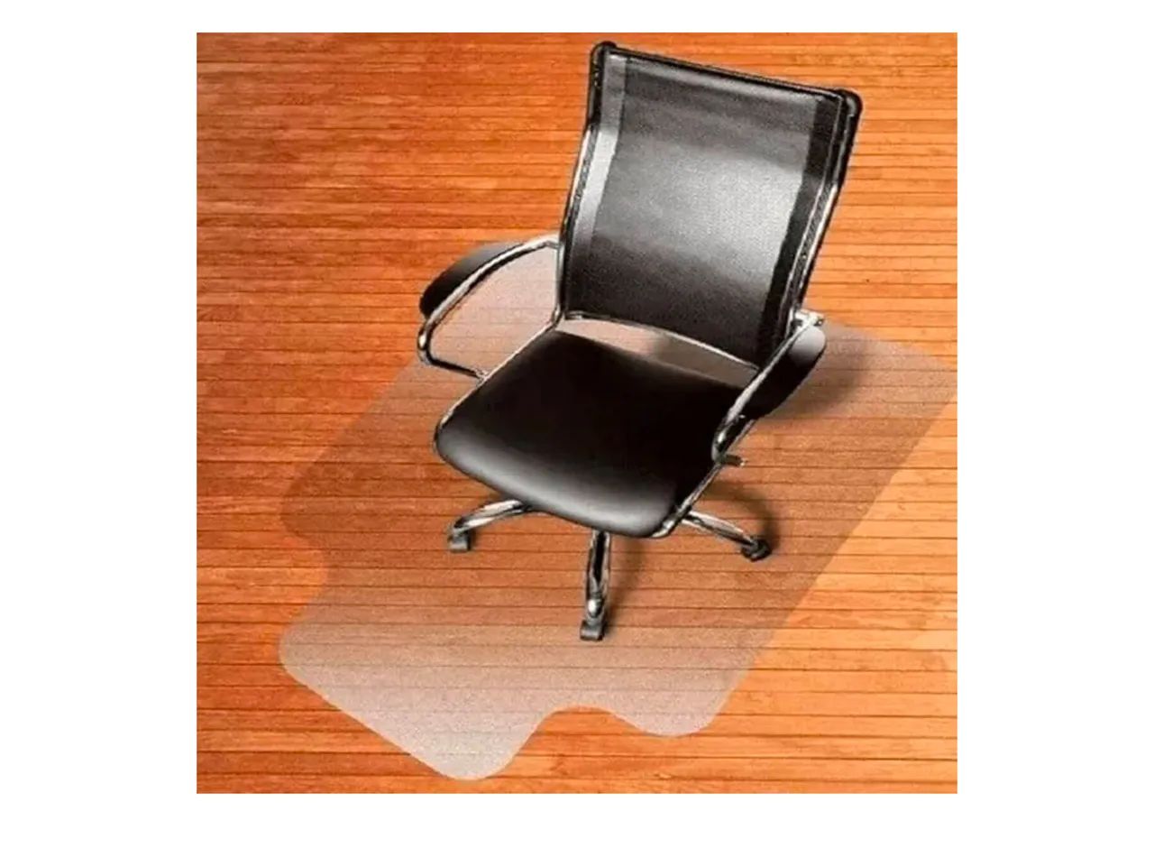 Tapete Protetor de Piso Flexí­vel Transparente 85cm x 120cm Kapazi