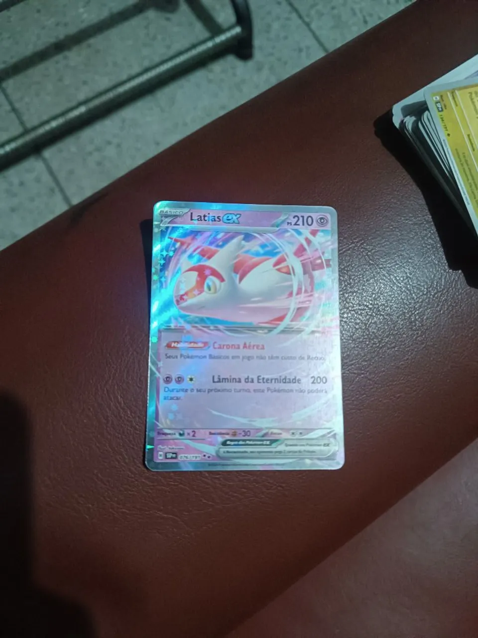 Carta Pokémon Latias Ex Fagulhas Impetuosas(076/191)