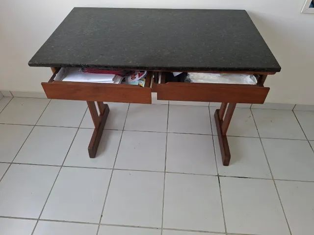 Mesa Para Computador - Madeira de Lei - IPÊ - Foto 3