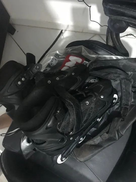Patins mega compras Connect novo 4 rodas  - Foto 3