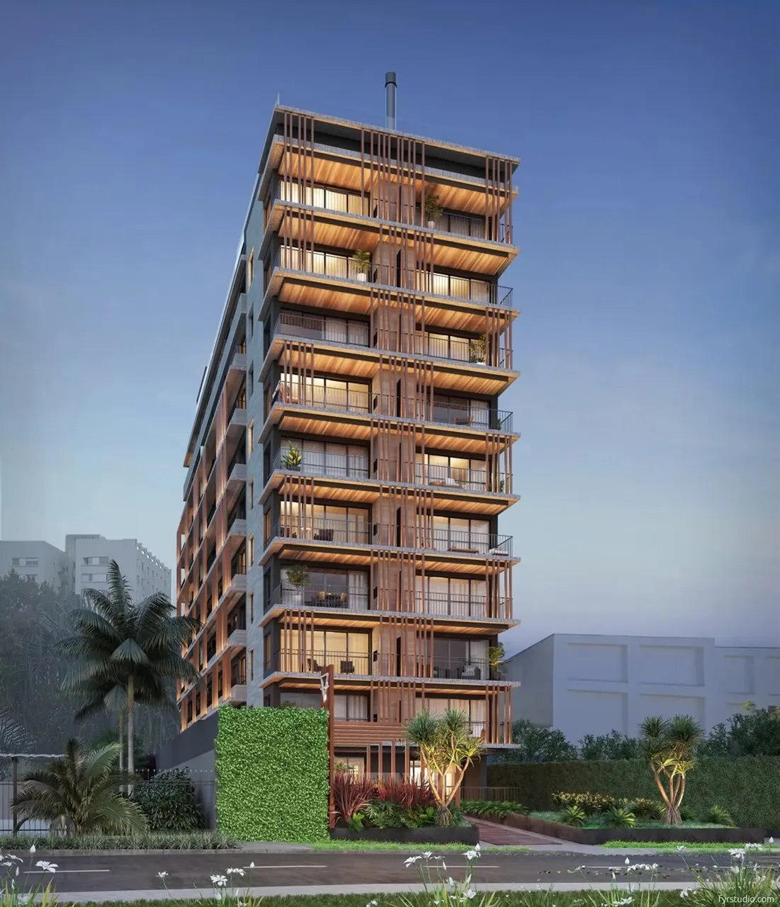 Apartamento em Curitiba, no bairro Batel - Referência: 0209 - Temple Batel