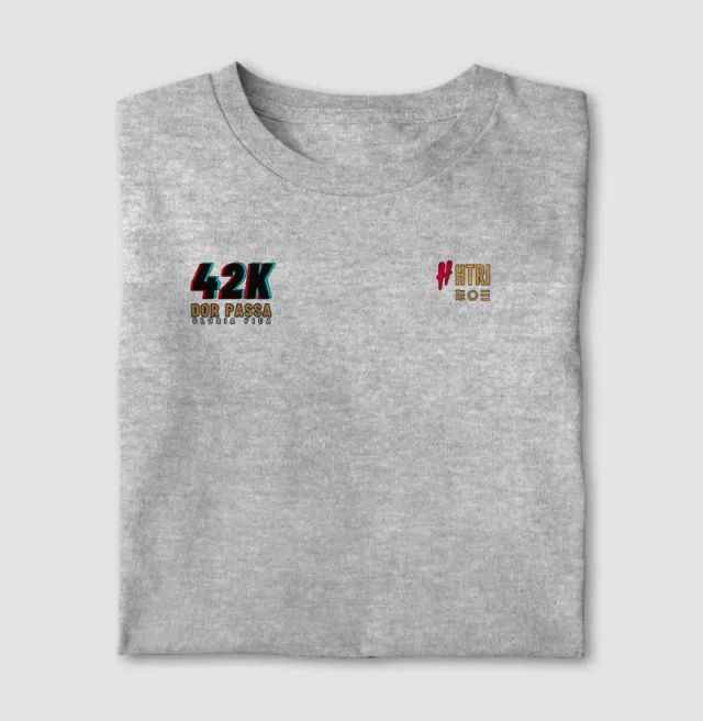 CAMISETA MARATONA 42K ? ?Dor passa. Glória fica.? ? - Foto 3