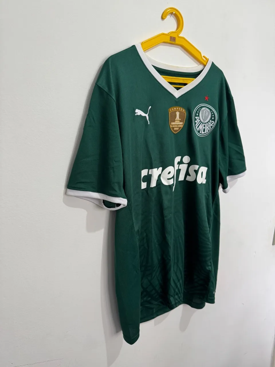 Camisa Palmeiras Puma Verde - Oficial com Patch Libertadores 2021