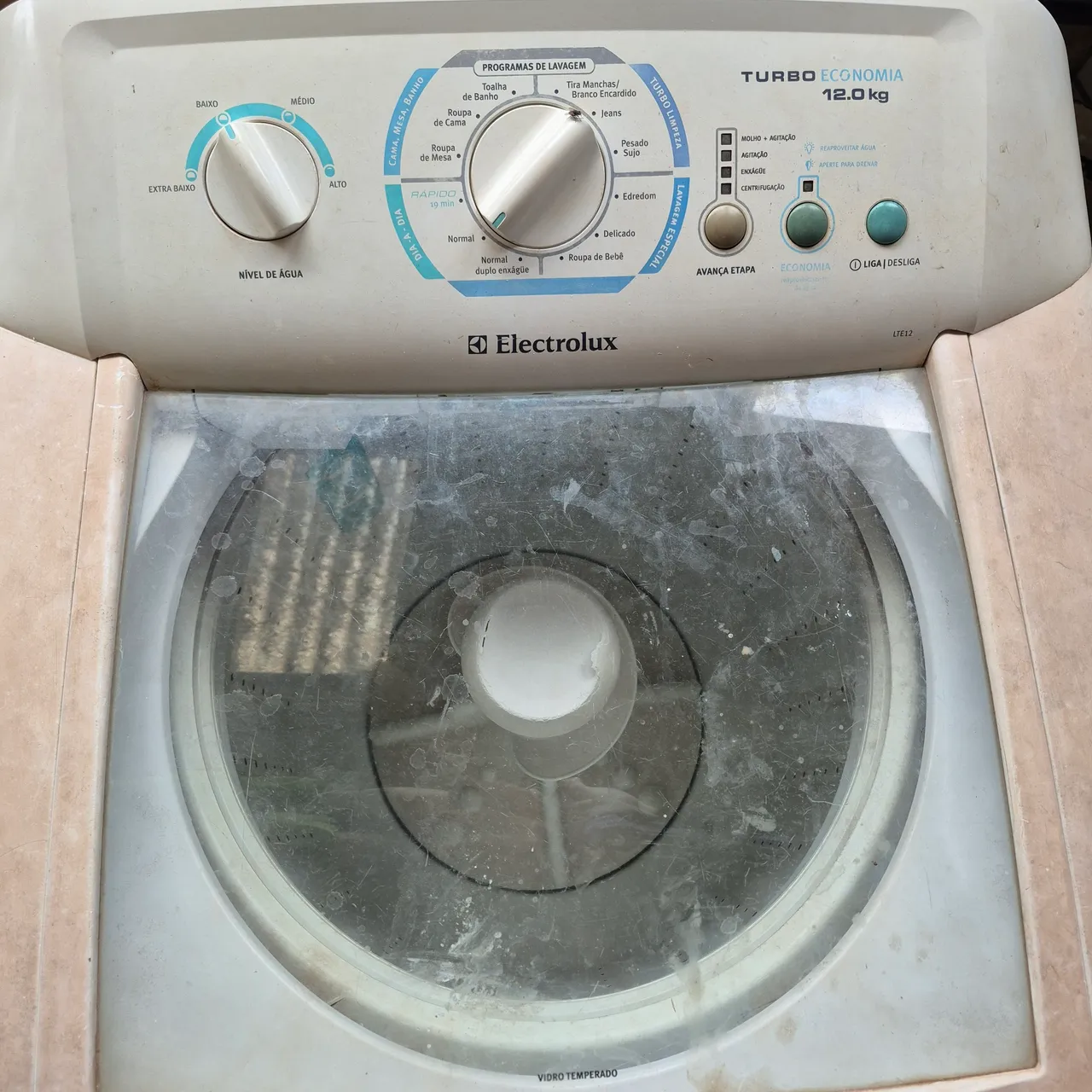 Máquina de Lavar Electrolux 12kg Turbo Economia
