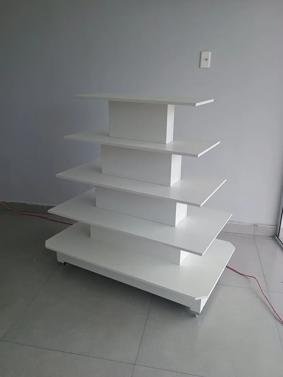 Balcão Expositor de Vidro Branco - Foto 3
