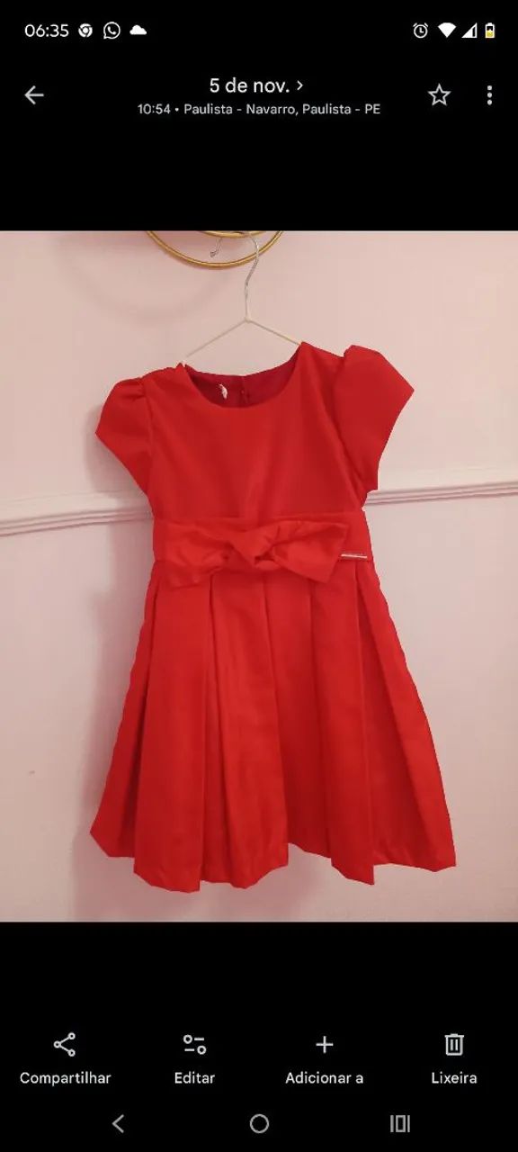 Vestido vermelho natal  - Foto 3