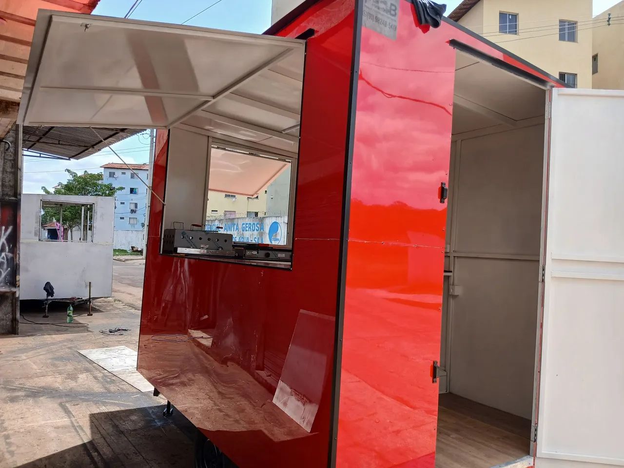 Trailer / food truck grande novo zerado