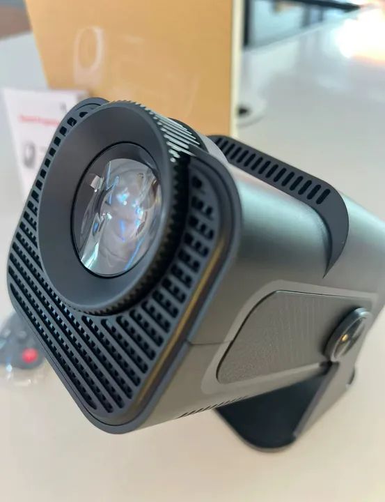 Projetor Smart HY 320 Mini Preto Original Android 13.0 Full 4K HD Bluetooth Wi-fi 6.0