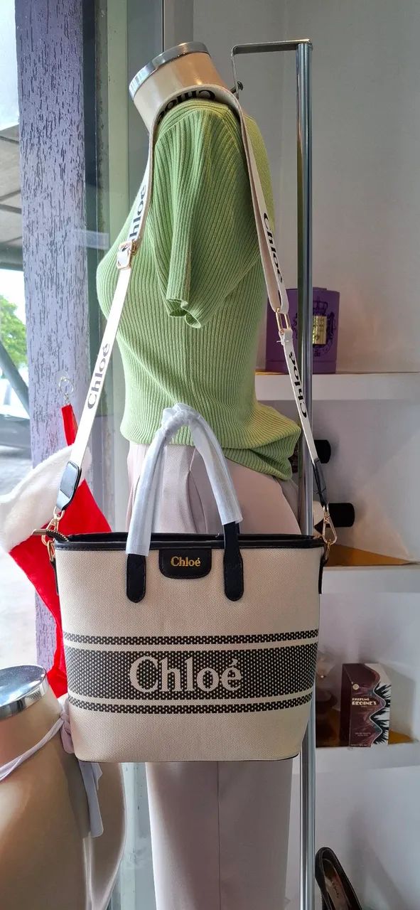 Bolsa Chloe Nude nova - Foto 2