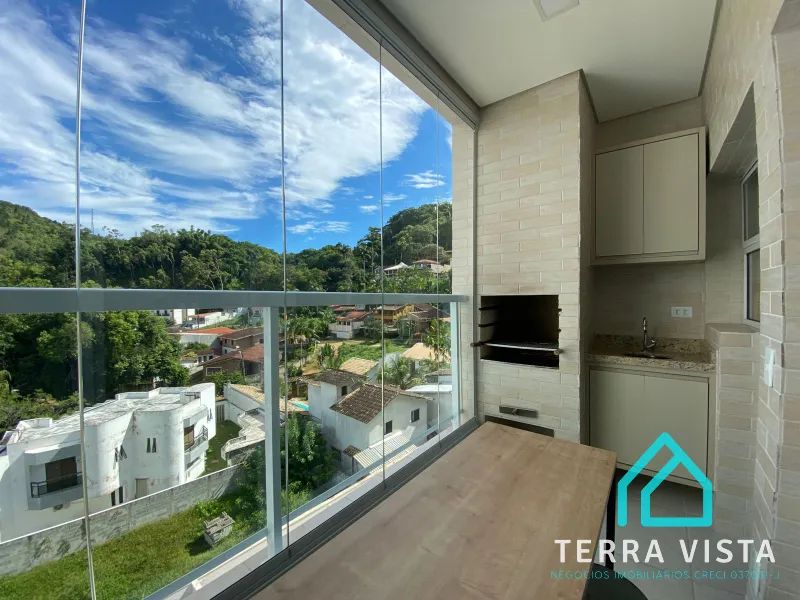 Lindo apartamento todo mobiliado com varanda gourmet a venda na Praia das Toninhas Ubatuba - Foto 3