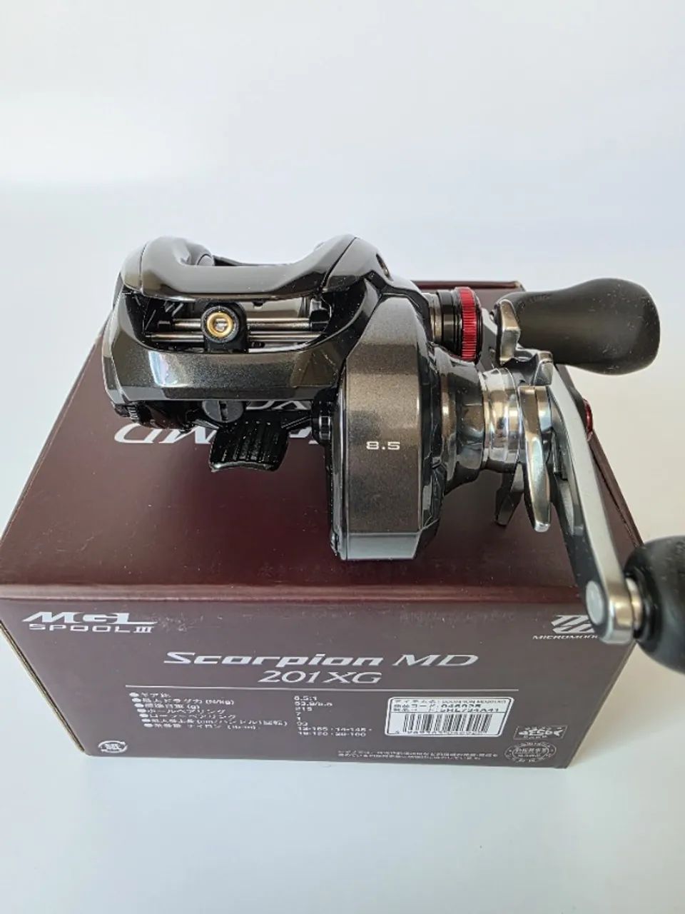Carretilha Shimano® Scorpion MD 200/201XG - NOVAS - Esportes
