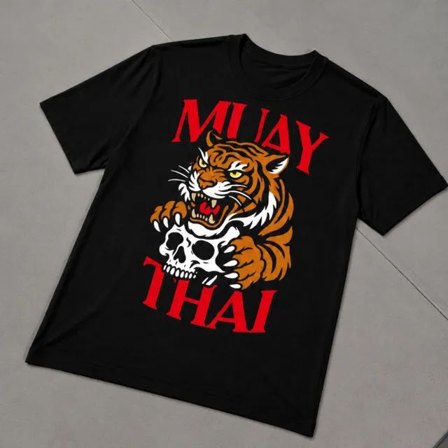Camiseta Muay Thai Tiger Skull - Foto 2