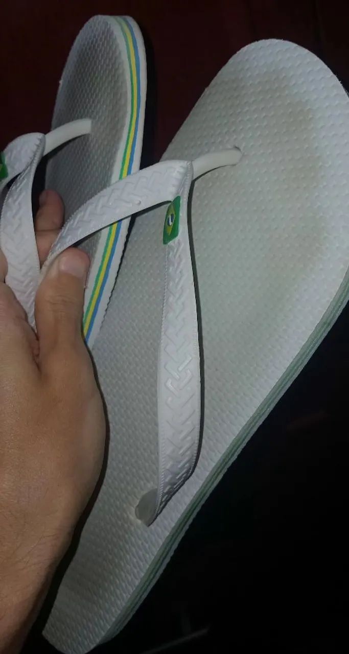 Chinelo número 40 branco - Foto 2