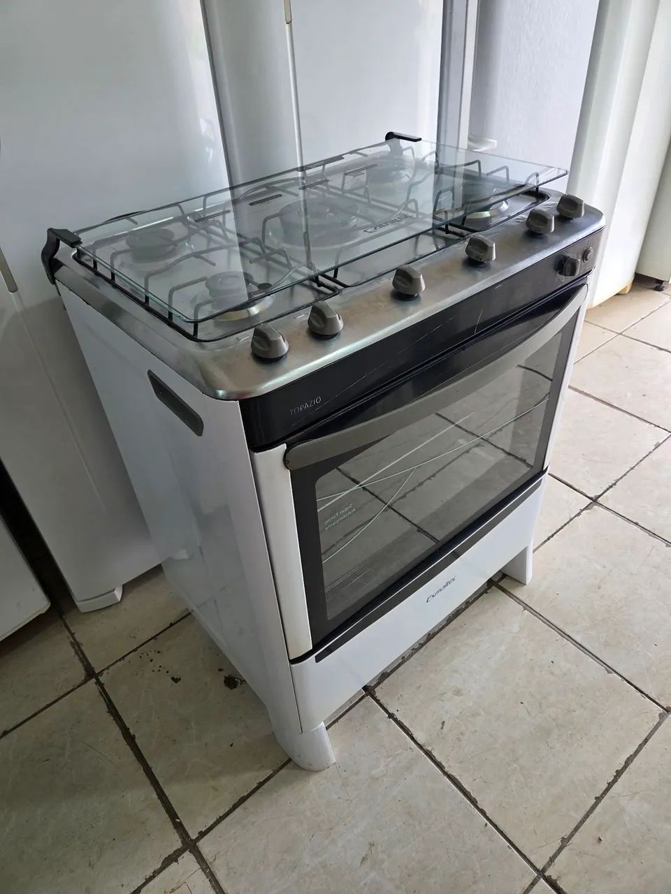 Fogão Esmaltec 5 bocas - automático - ENTREGO<br>