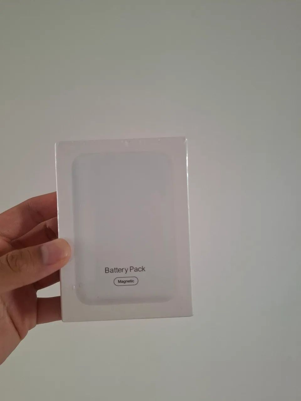 Carregador iphone portátil por indução magsafe