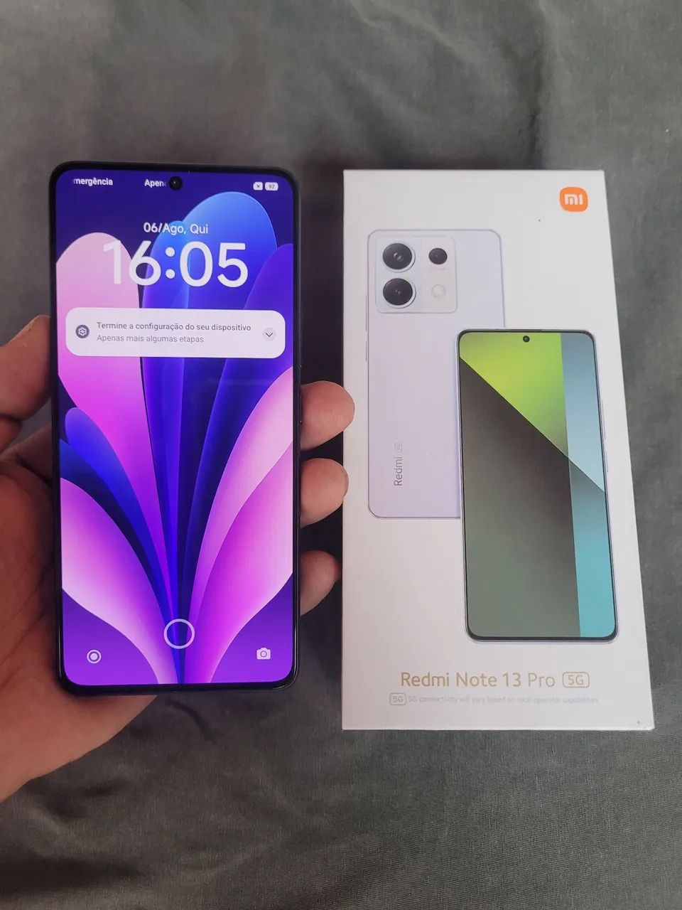 Xiaomi note 13 pro 5g 256 gb novinho troca