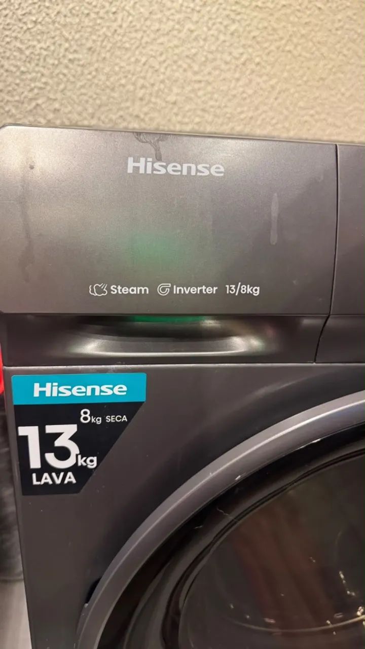 Lava e seca 13 kg Hisense - Foto 5