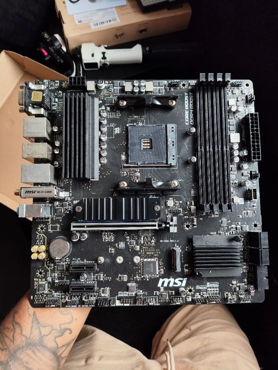 Kit upgrade placa mãe MSI pro e Fonte 650w 80 plus - Foto 2