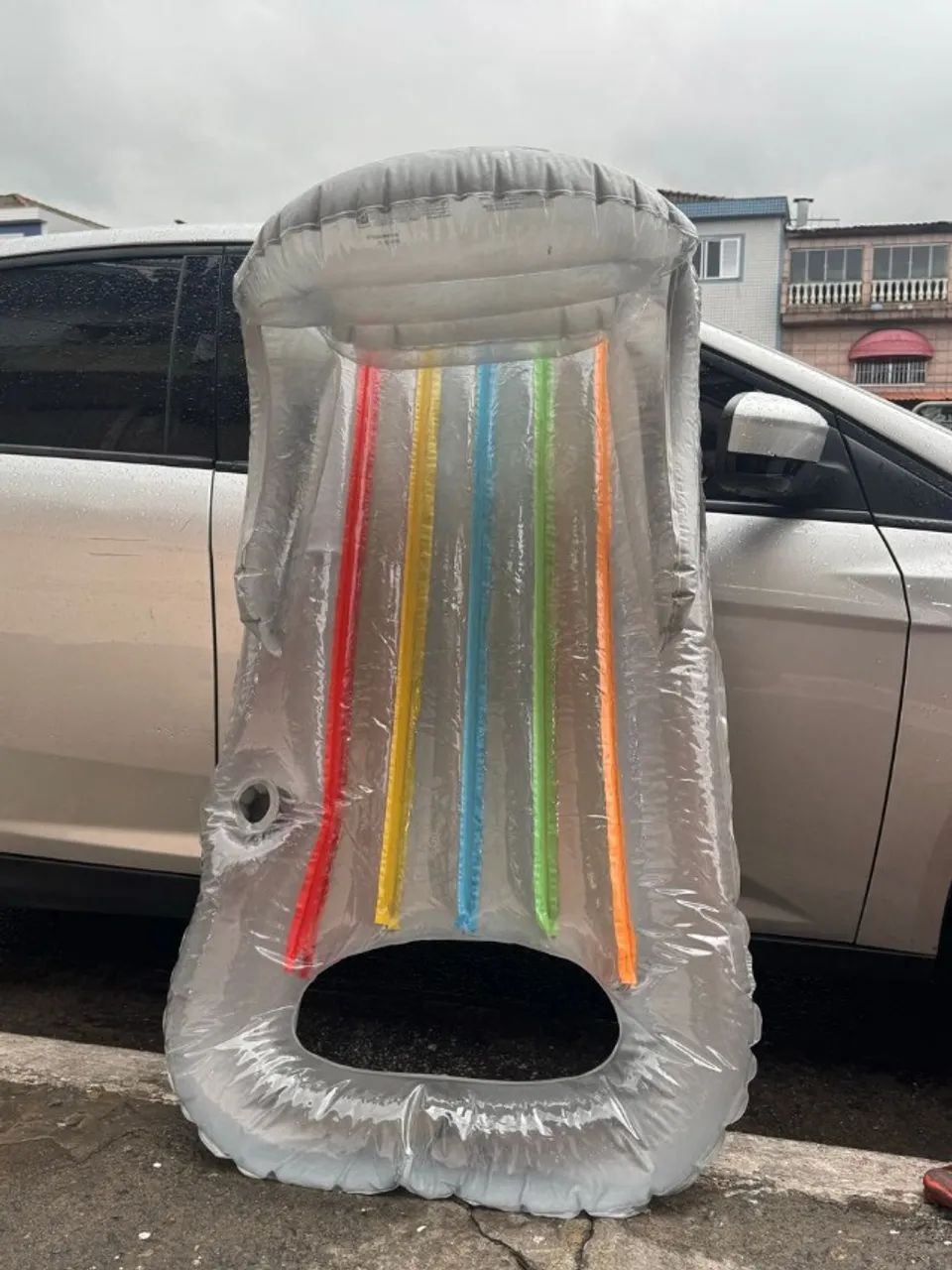 Colchão Inflável Com Encosto