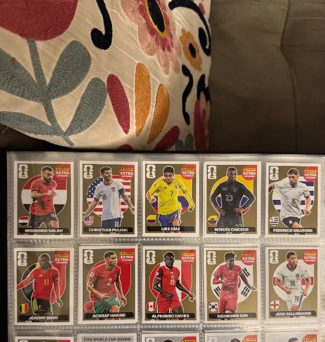 Figurinhas Legends OURO Copa 2026