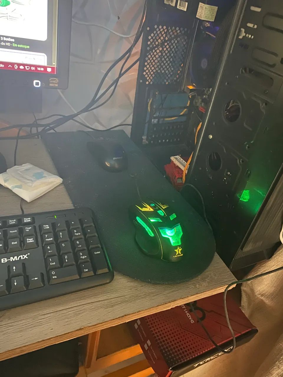 Mouse Gamer RGB 6 Botões ? Scroll com Defeito - Foto 3