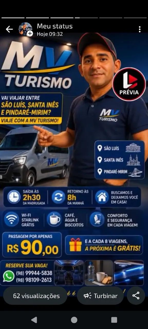 Vaga motorista 