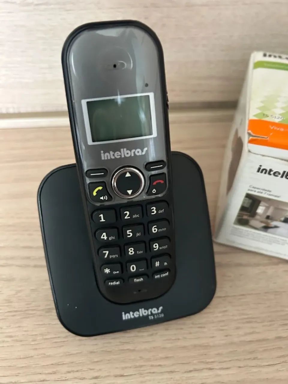 Telefone Sem Fio Intelbras TS 5120 - Completo com Caixa - Foto 3