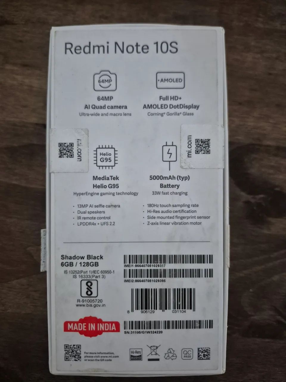 Redmi Note 10S 128GB - Câmera 64MP - Tela AMOLED - Foto 3