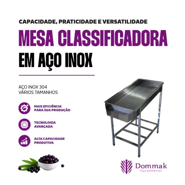 Mesa de Catação DOMMAK