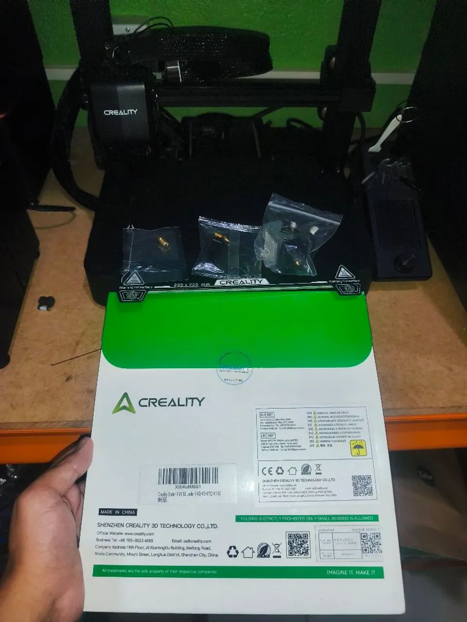 Impressora 3D - Ender 3 V3 SE - Foto 4