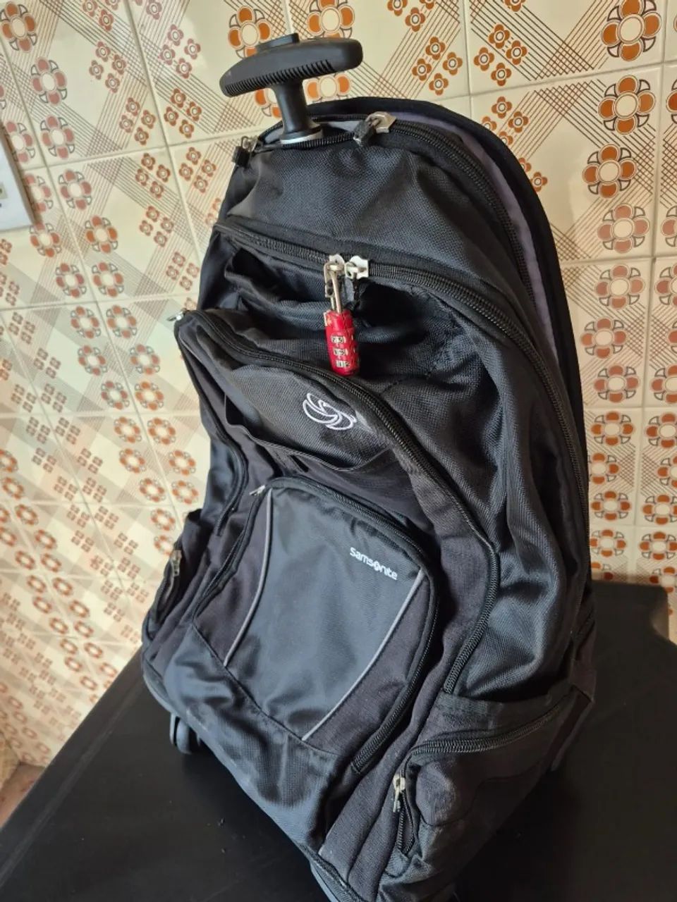 Mochila com carrinho Samsonite