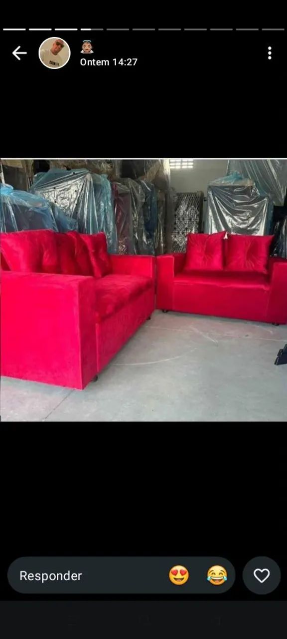 Sofás a preço de fábrica apartir de 749 a vista 