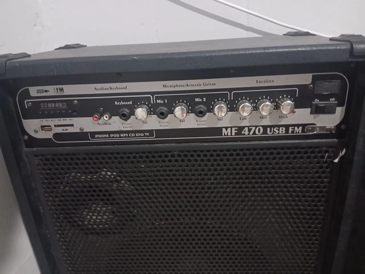 Caixa de som com adaptador de Bluetooth  - Foto 5